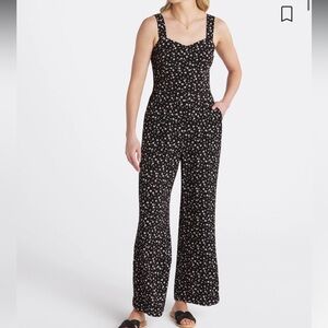 MARKET & SPRUCE Jaida Smocked Back Jumpsuit